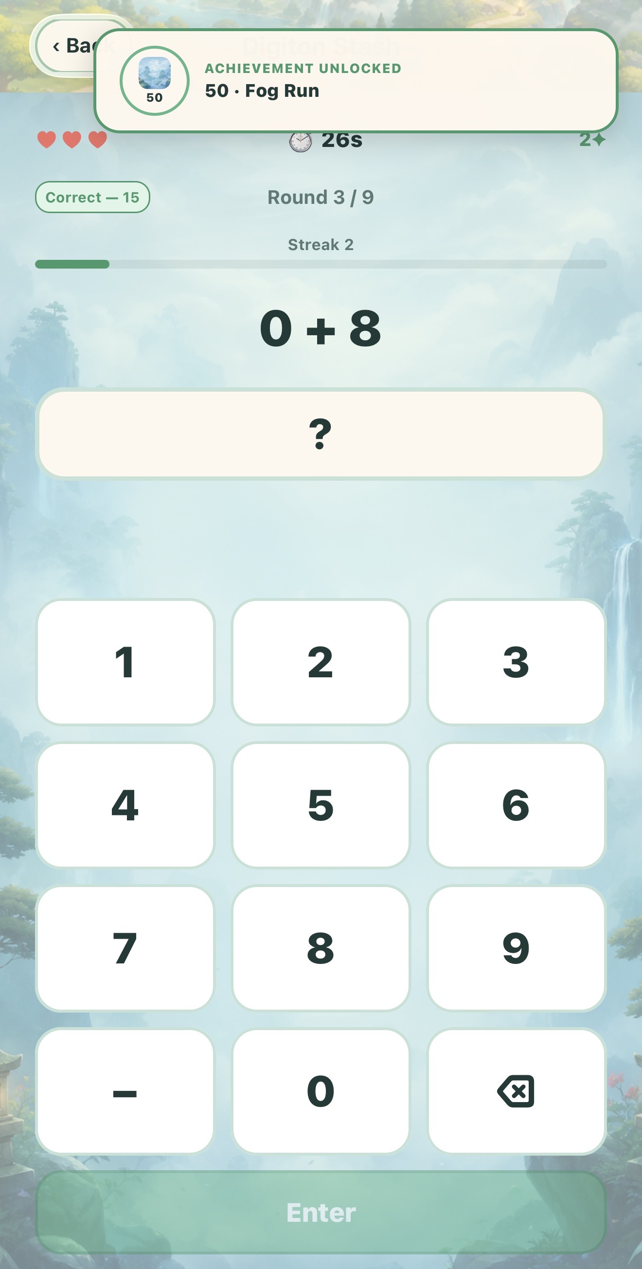 Mental Math Champion gameplay