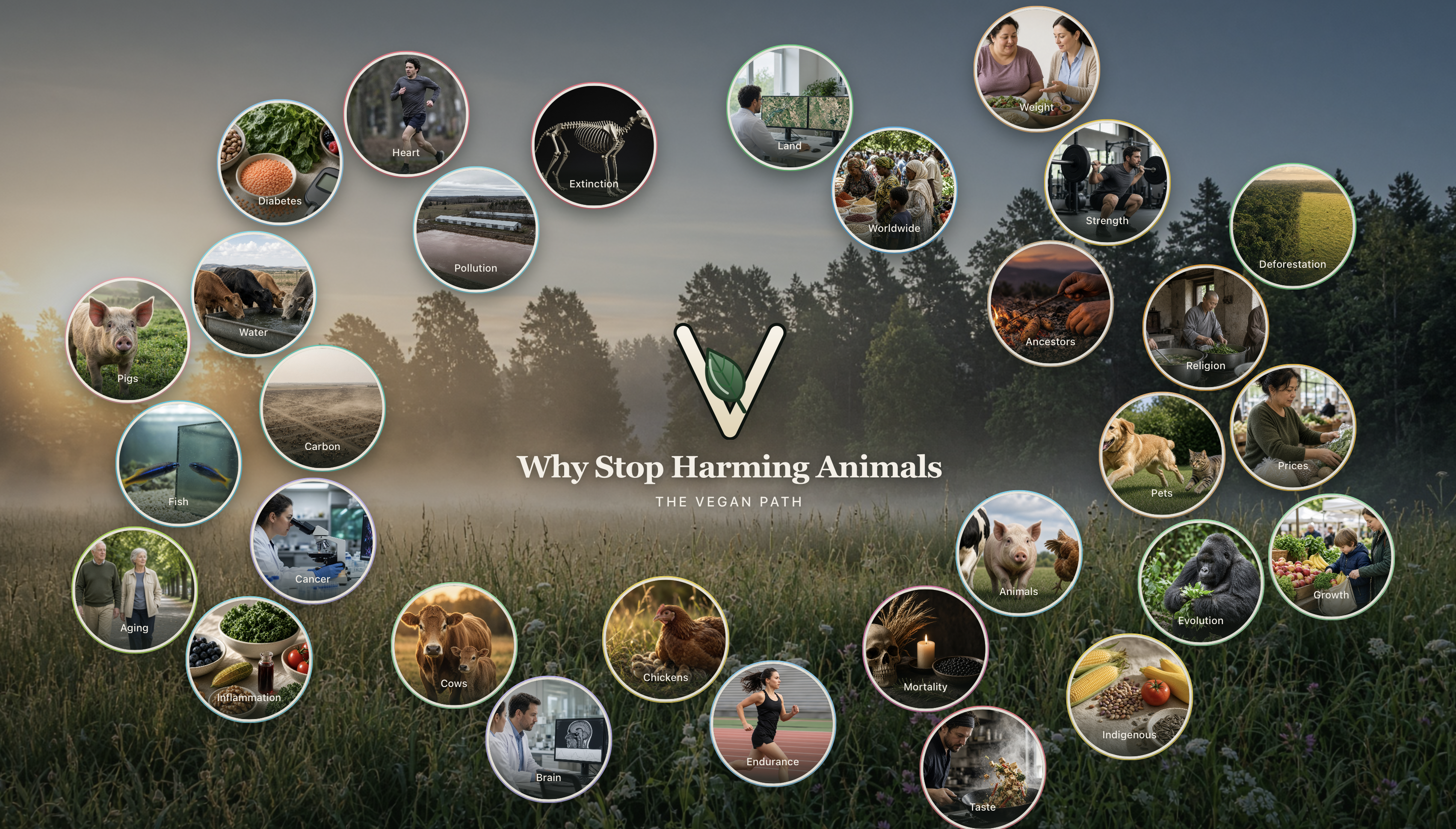 Why Stop Harming Animals homepage